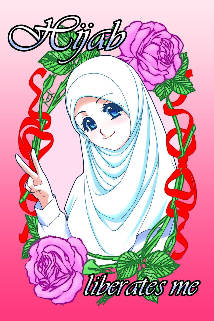 Gambar Im Muslimah Animasi Wanita Sholeha Gambar Kartun Sholehah